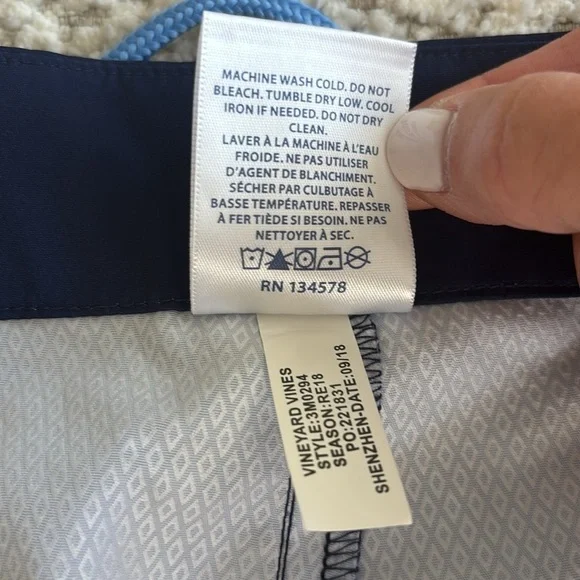 Vineyard Vines Unlined Board Shorts Boys Size Large - Picture 6 of 8